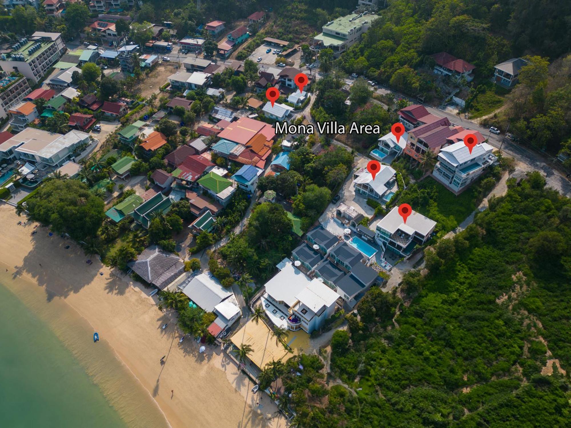 Mona Seaview Pool Villa Beach Front Aoyon Beach Ban Makham Exterior foto