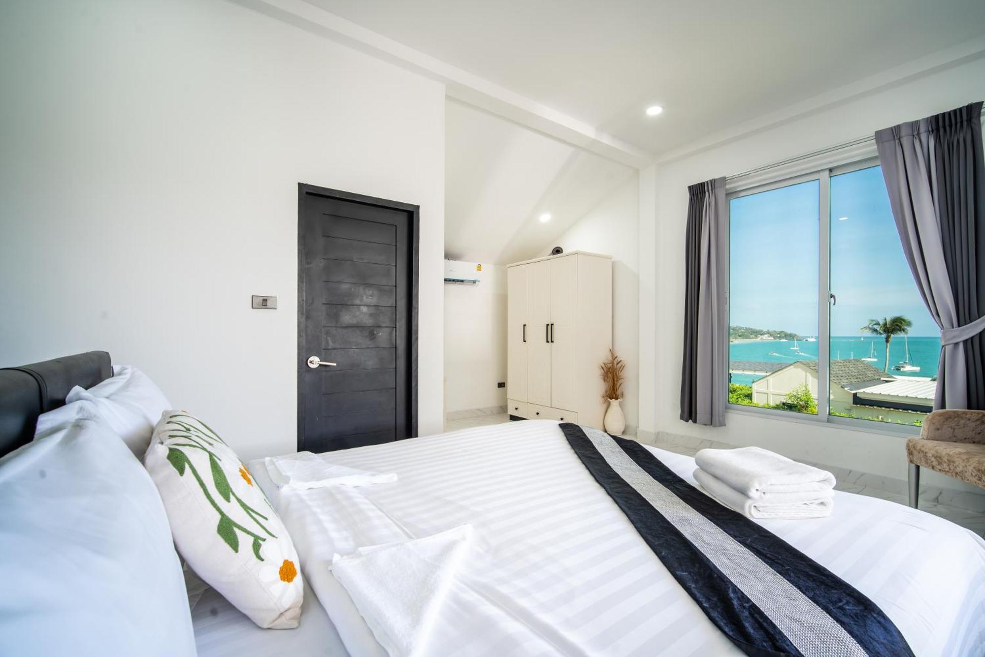 Mona Seaview Pool Villa Beach Front Aoyon Beach Ban Makham Quarto foto