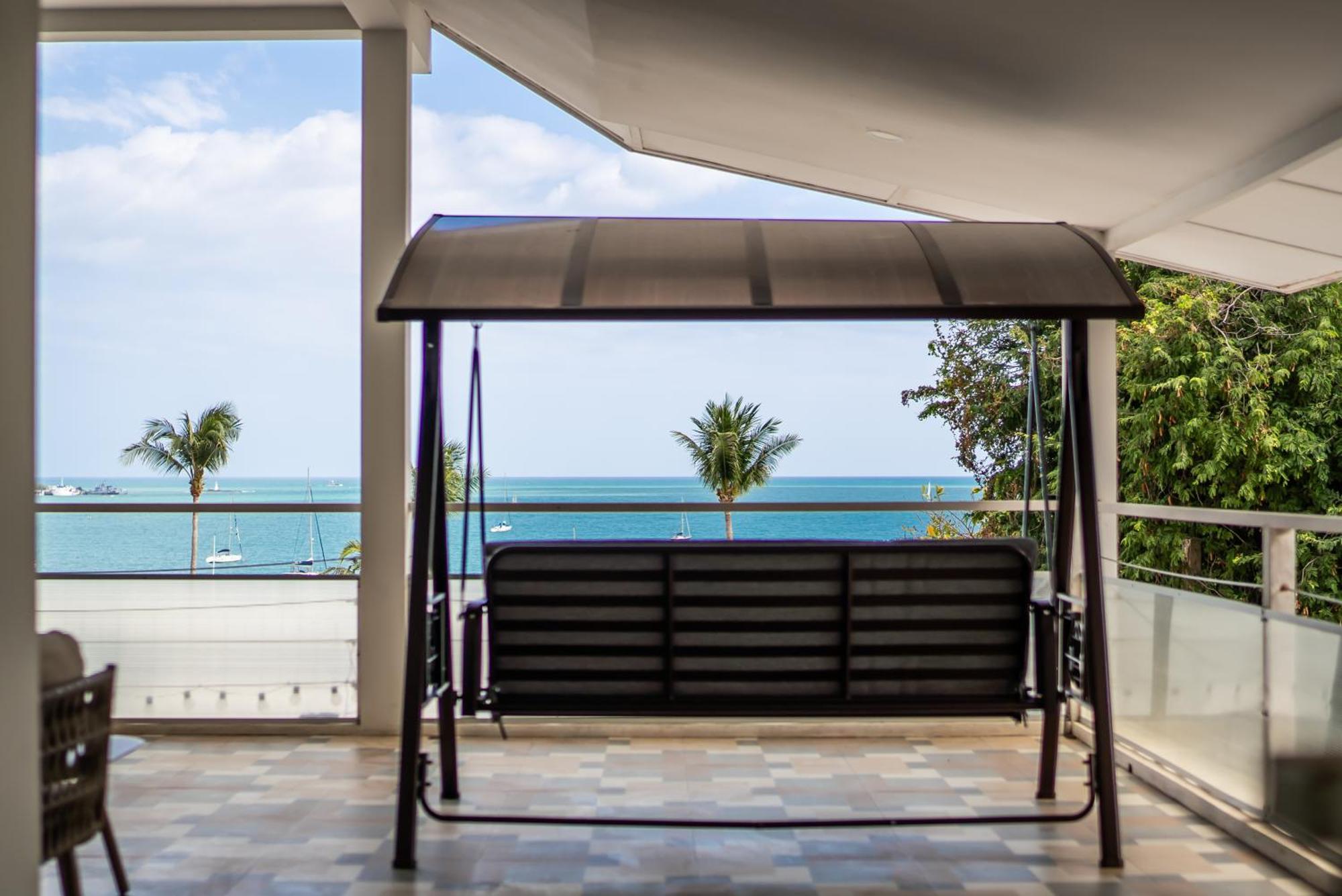 Mona Seaview Pool Villa Beach Front Aoyon Beach Ban Makham Quarto foto