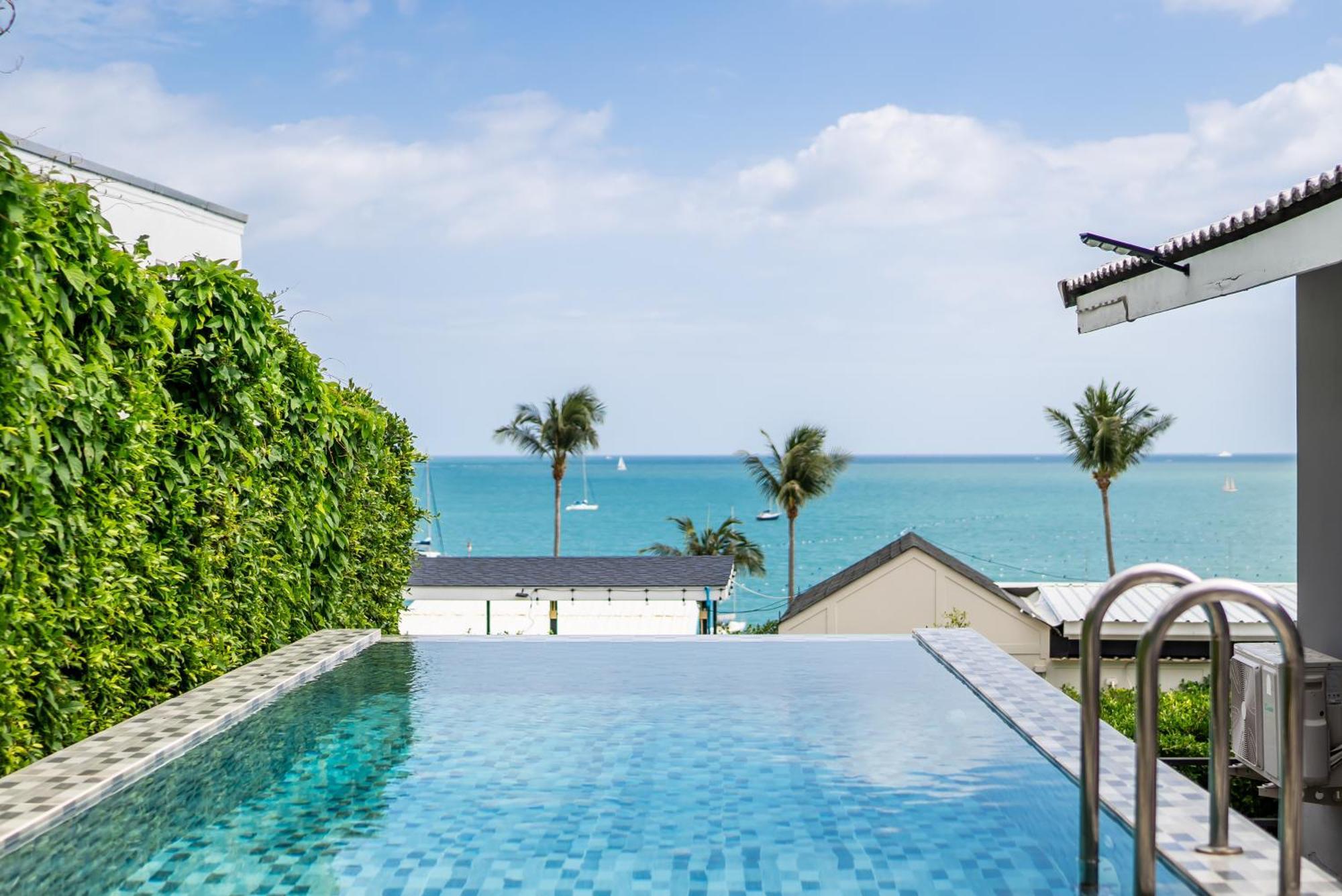 Mona Seaview Pool Villa Beach Front Aoyon Beach Ban Makham Quarto foto