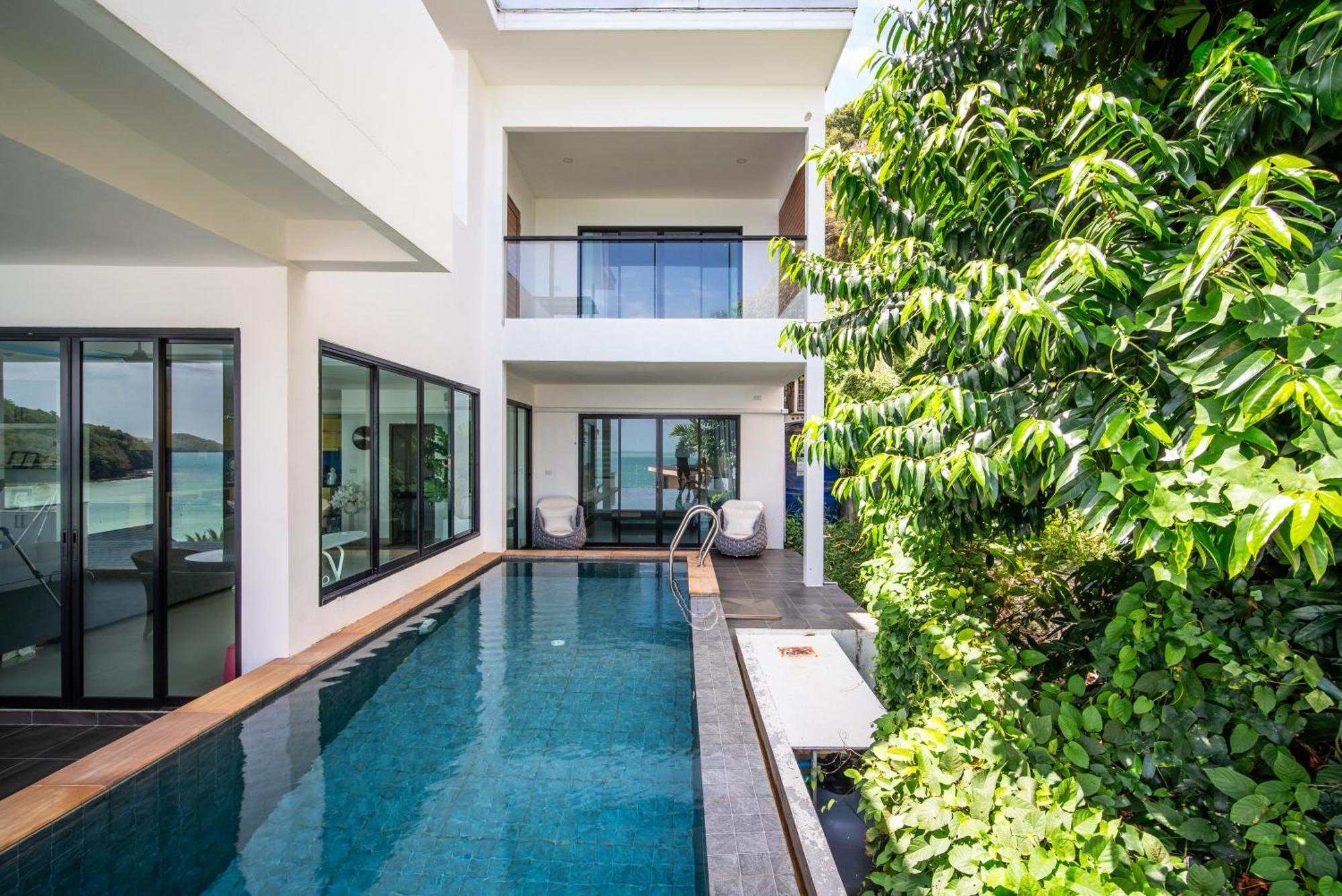 Mona Seaview Pool Villa Beach Front Aoyon Beach Ban Makham Quarto foto