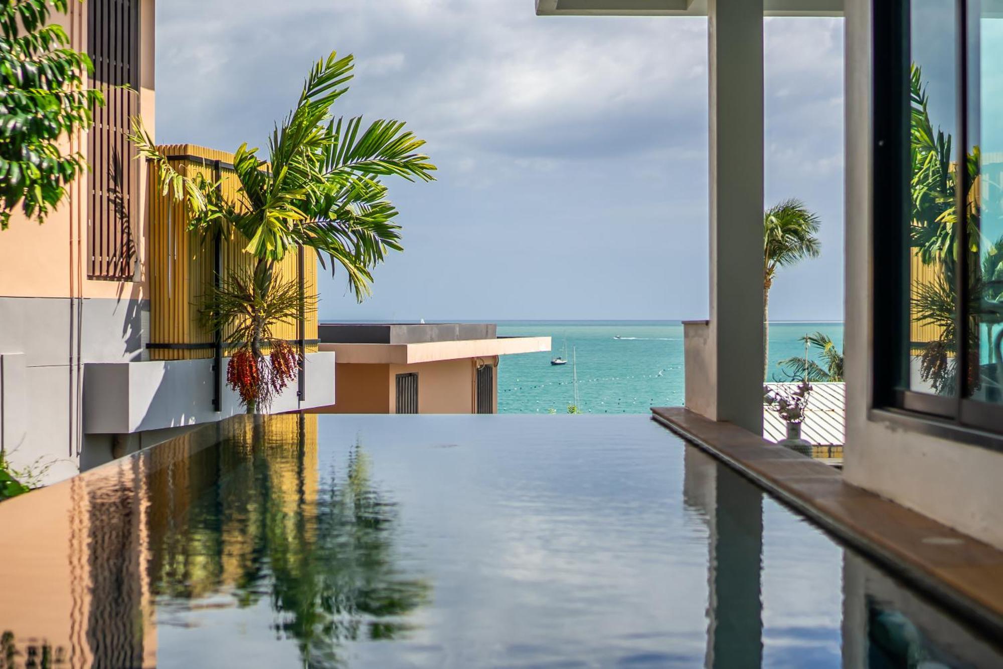 Mona Seaview Pool Villa Beach Front Aoyon Beach Ban Makham Quarto foto